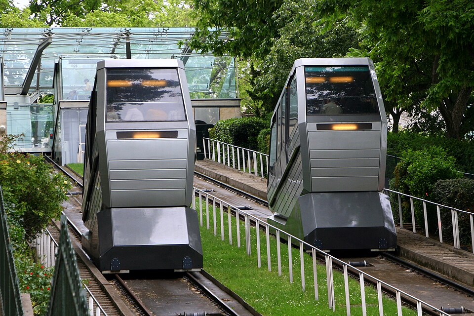 Funiculaire de Montmartre, Paris
