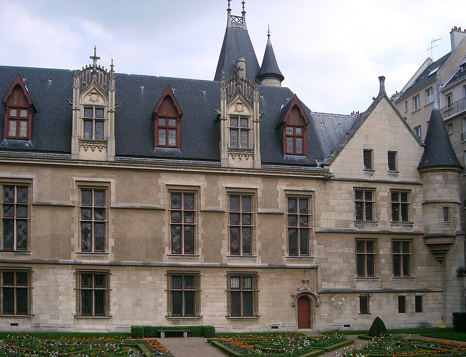 Hôtel de Sens medieval architecture in Le Marais Paris