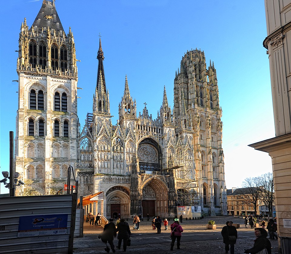 Cathédrale Notre-Dame de Rouen2 by Wikimedia Commons
