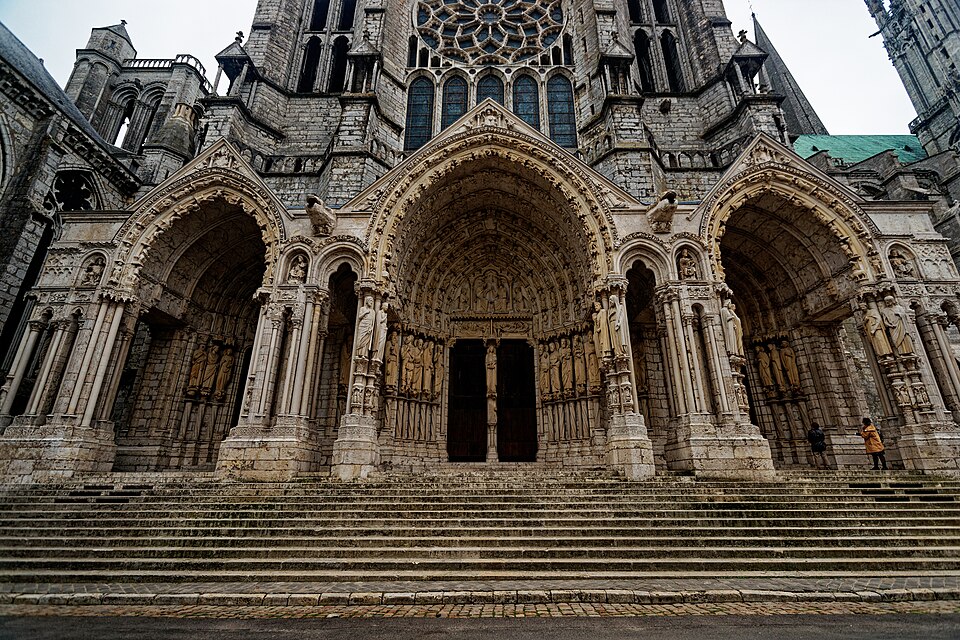 Cathédrale Notre-Dame de Chartres. @Wikimedia Commons