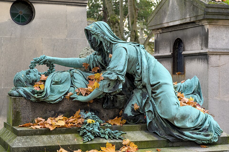 Cimetière du Père Lachaise - Tombe Herbemont-Moris (Léopold Morice)