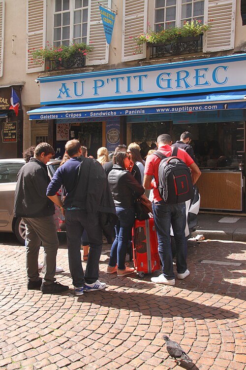 Au P’tit Grec,Rue Mouffetard