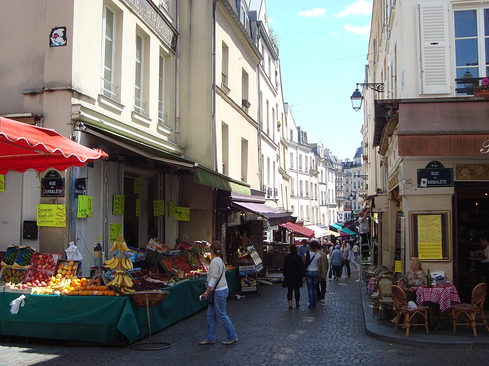 Corner of the rue Mouffetard with the rue de l'Arbalète