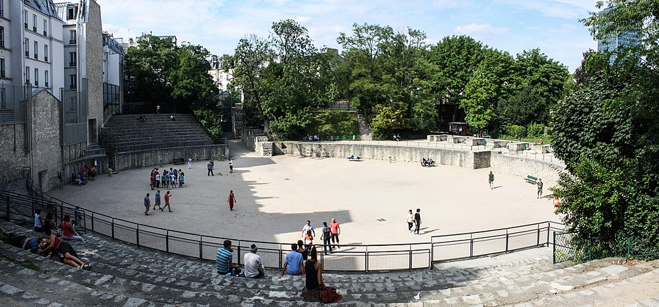 Arènes de Lutèce, the most important remains from the Gallo-Roman era in Paris